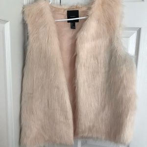 F21 Fur Vest